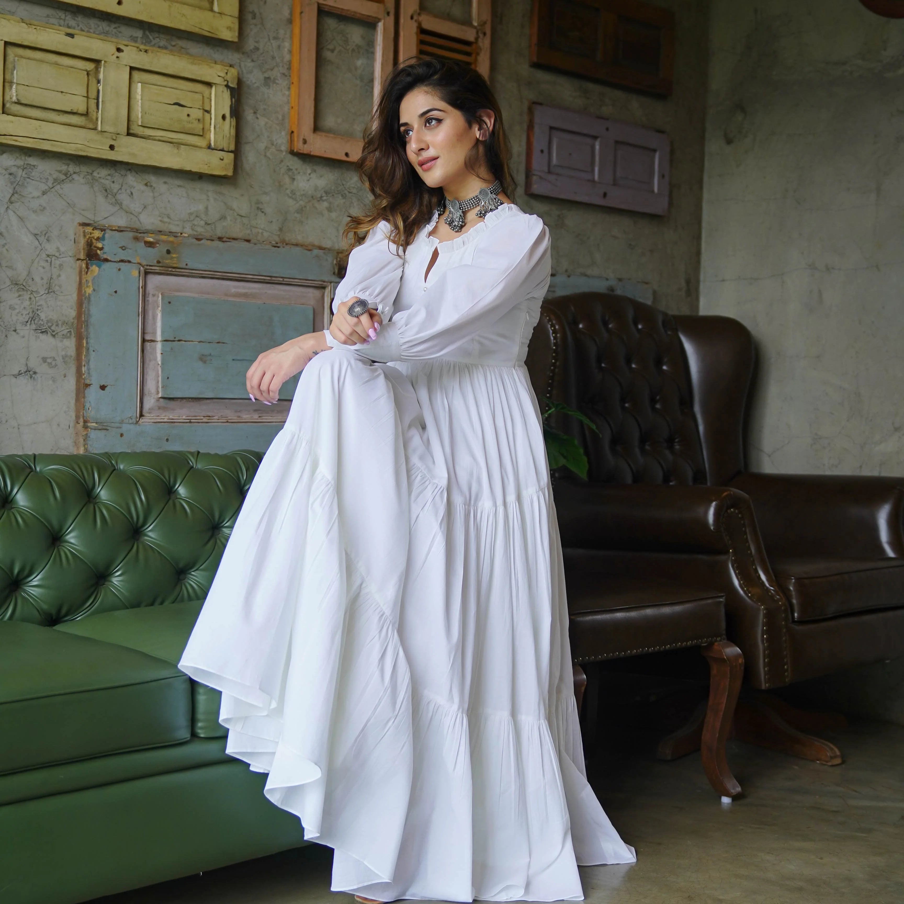 PURE WHITE COTTON MAXI DRESS – Ripstop