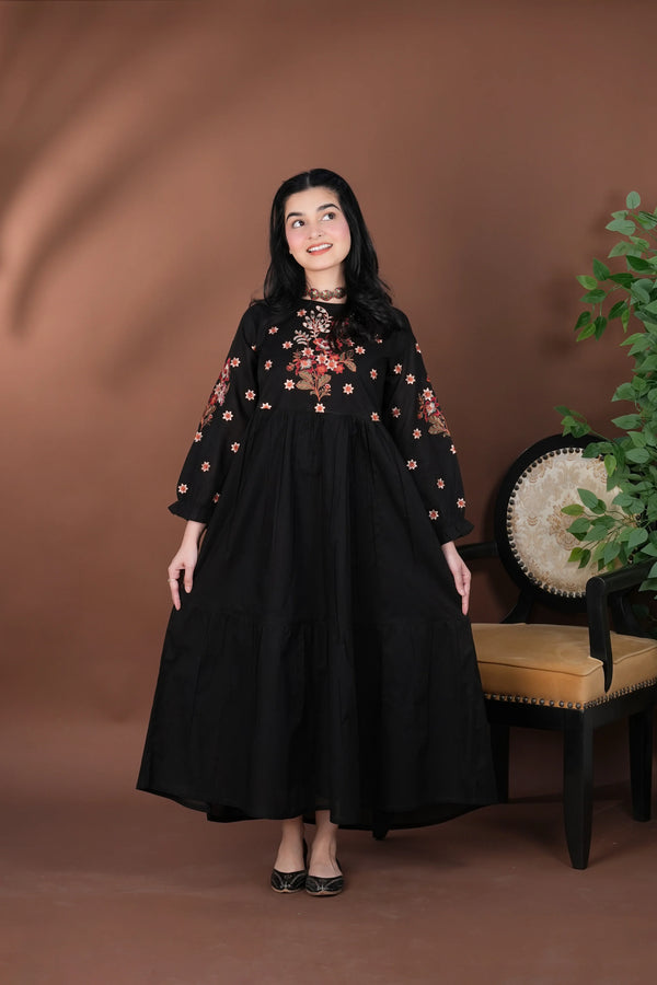 HALF MAXI DRESS