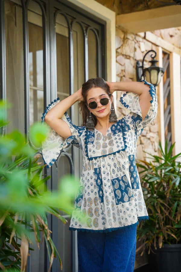 Cloud Thread Cotton Top