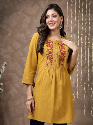 Embroidered Cotton Tunic