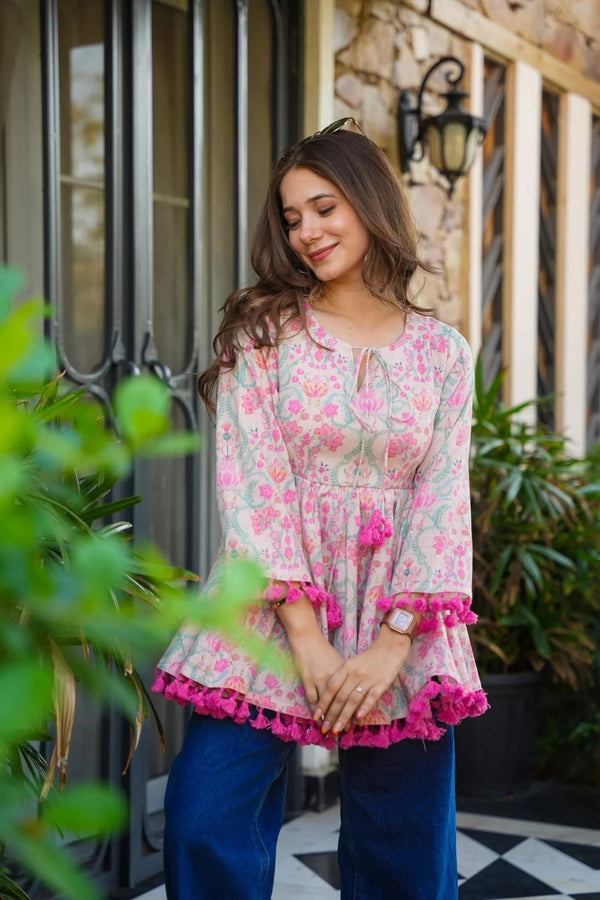 Velvet Breeze Cotton Top